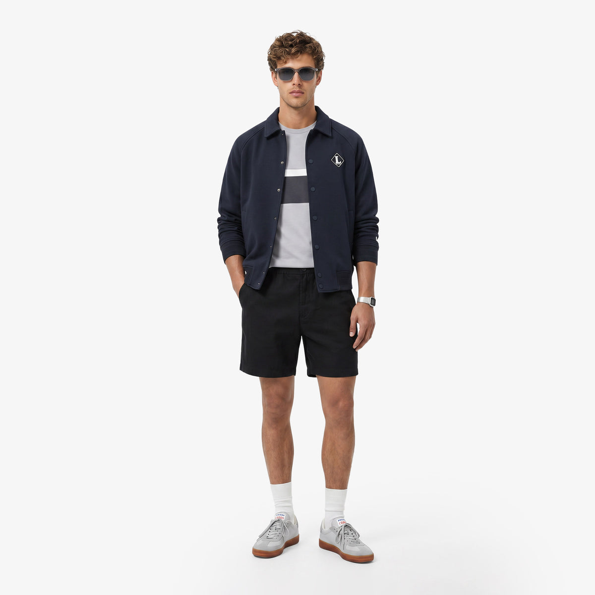 Lacoste Regular Fit Erkek Gri T-shirt