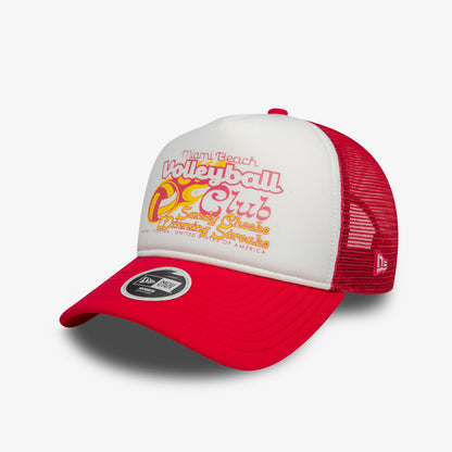New Era Graphic 9forty A-frame Trucker Unisex Kırmızı Şapka