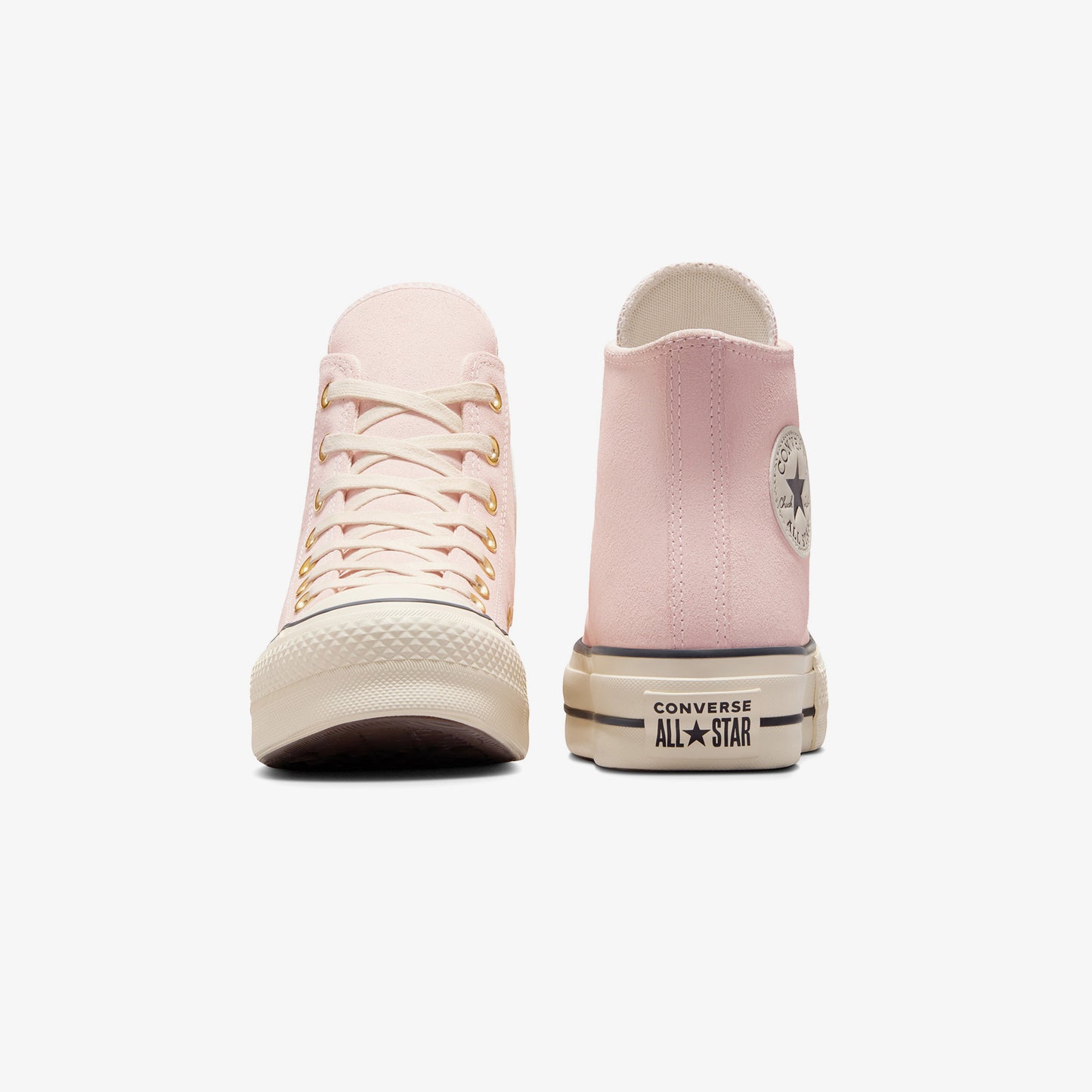 Converse Chuck Taylor All Star Lift Unisex Pembe Süet Platform Sneaker