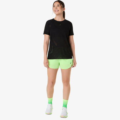 Asics Metarun Ss Top Kadın Siyah Koşu T-shirt