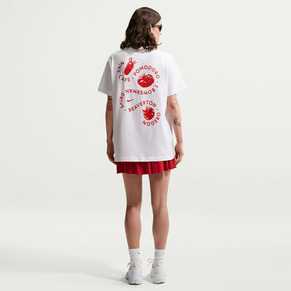 Nike Sportswear Classics Bf Cafe Tomato Kadın Beyaz T-shirt