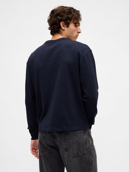 Lacivert Gap Logo T-shirt