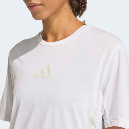 Adidas Terrex Xperior Climacool+ Kadın Beyaz Koşu T-shirt