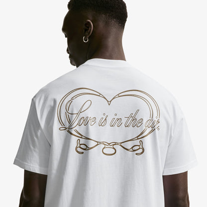 Nike Peak Tee Erkek Beyaz T-shirt