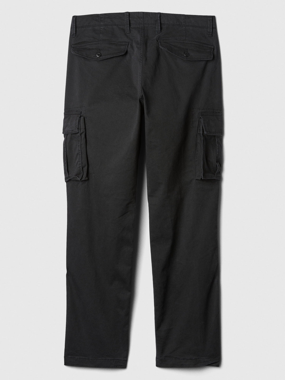 Siyah Gapflex Straight Kargo Washwell™ Pantolon