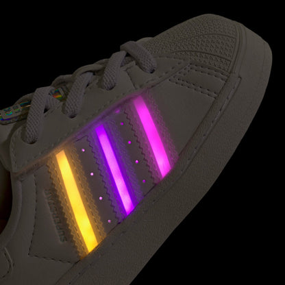 Adidas Superstar Led Lights Bebek Beyaz Işıklı Spor Ayakkabı