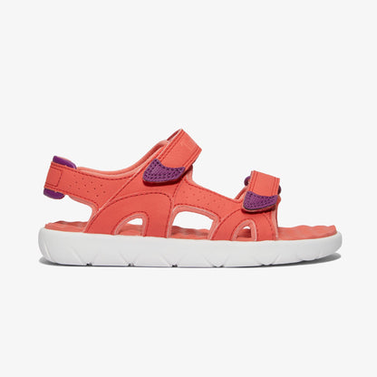 Timberland Perkins Row Backstrap Çocuk Kırmızı Sandalet