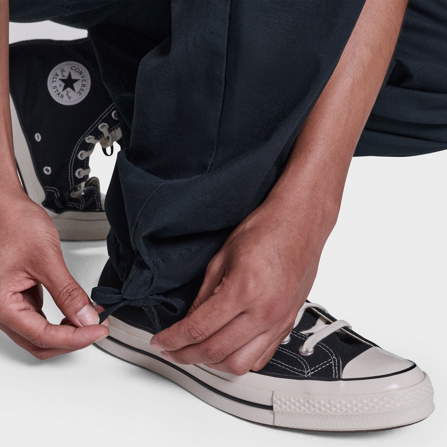 Converse Erkek Siyah Cargo Pantolon