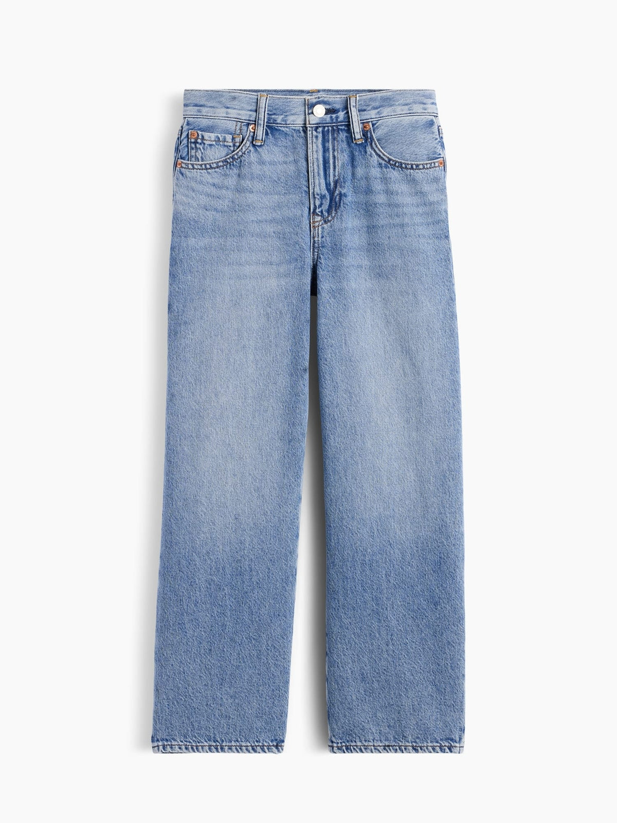 Açık Mavi Baggy Jean Pantolon