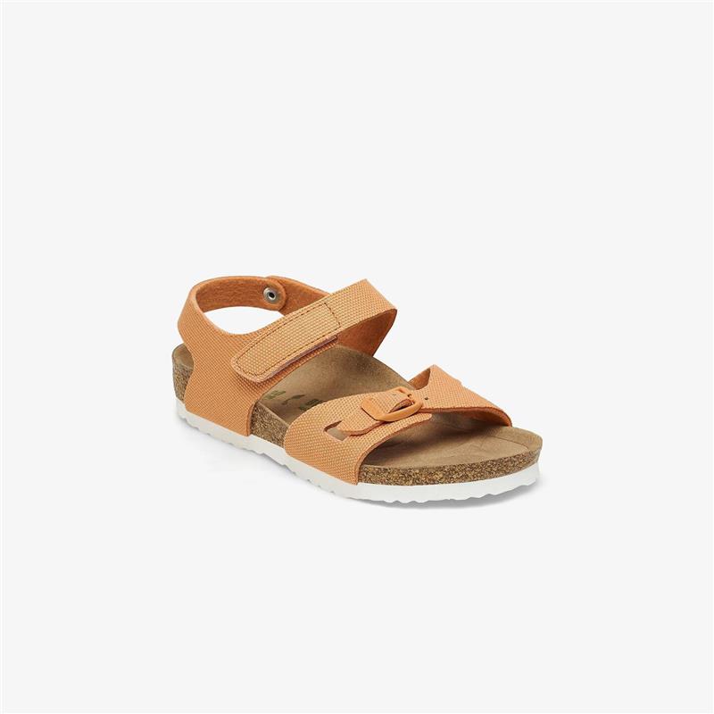Birkenstock Colorado Tex Canvas Vegan Bebek Turuncu Sandalet