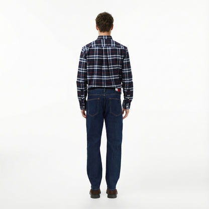 Tommy Hilfiger Ryan Slim Di4156 Erkek Koyu Mavi Straight Jean