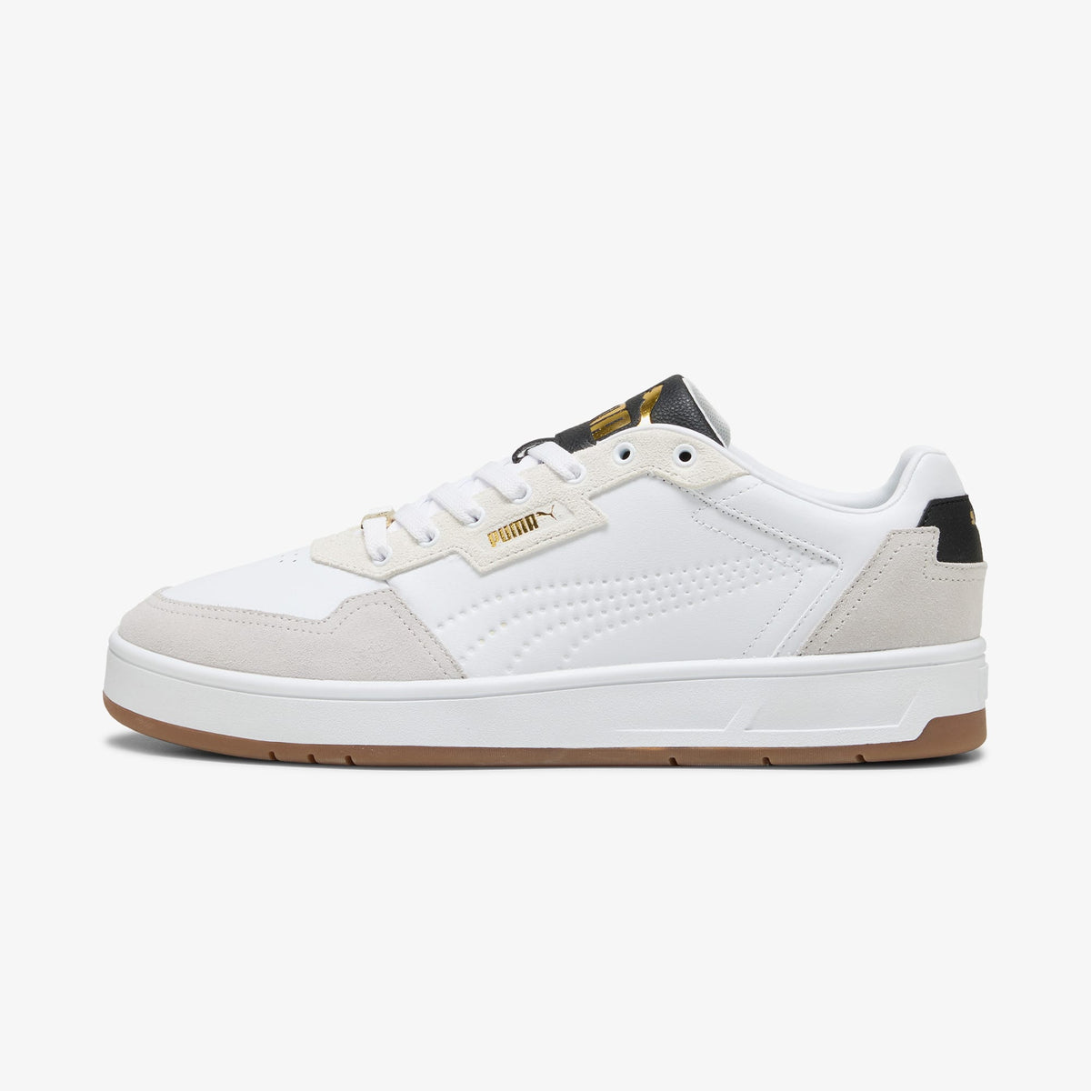 Puma Court Classic Lux Erkek Beyaz Spor Ayakkabı