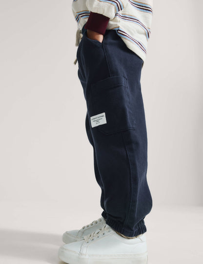 Rahat Kesim Denim Kargo Çocuk Pantolonu (2-8 Yaş)