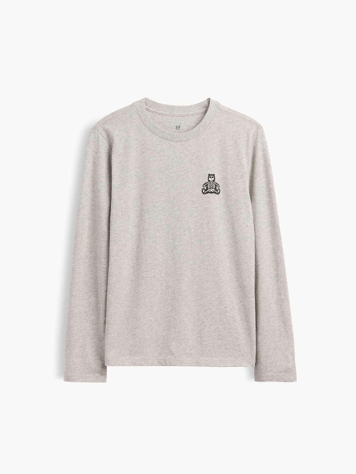 Gri Grafik Baskılı T-shirt