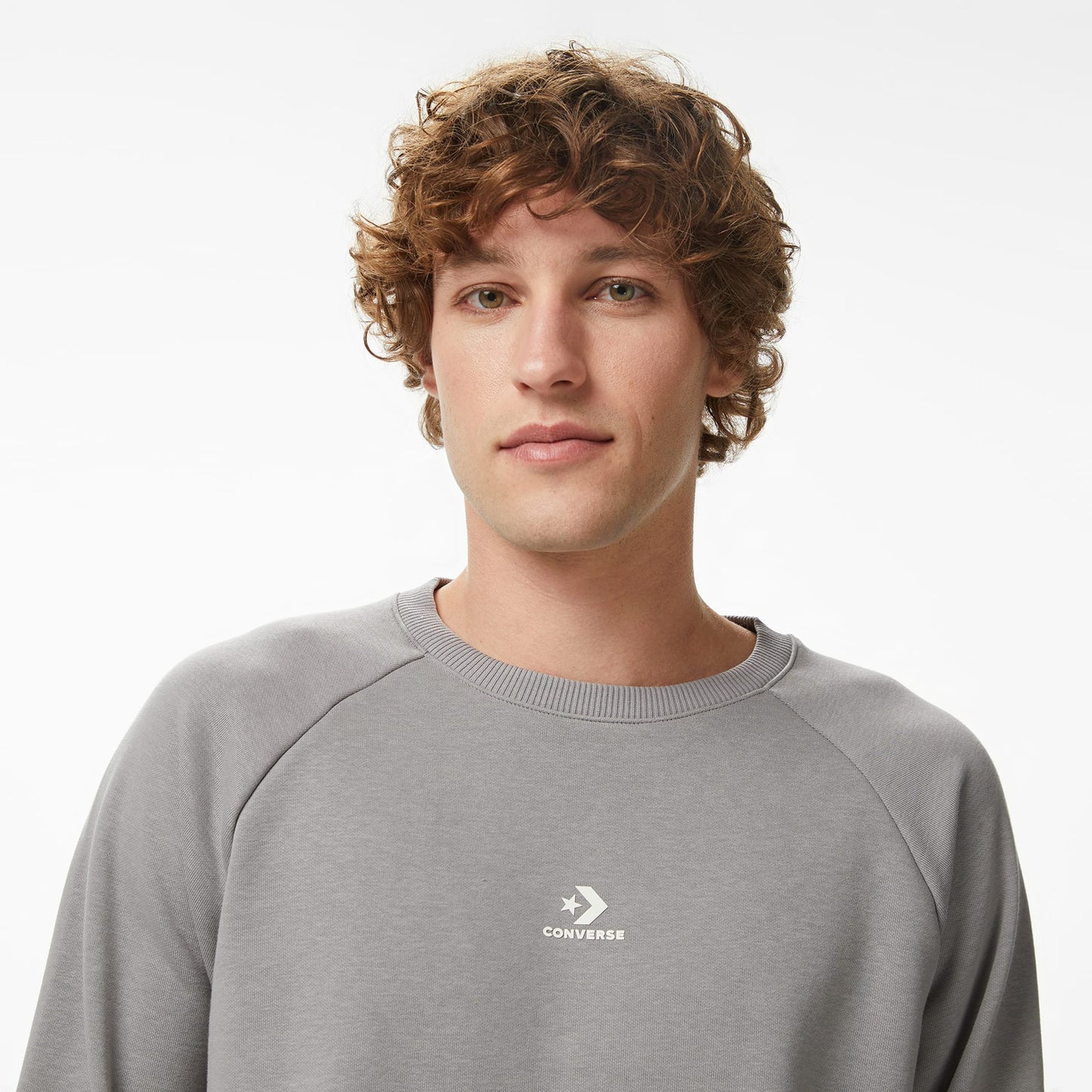 Converse Erkek Gri Sweatshirt
