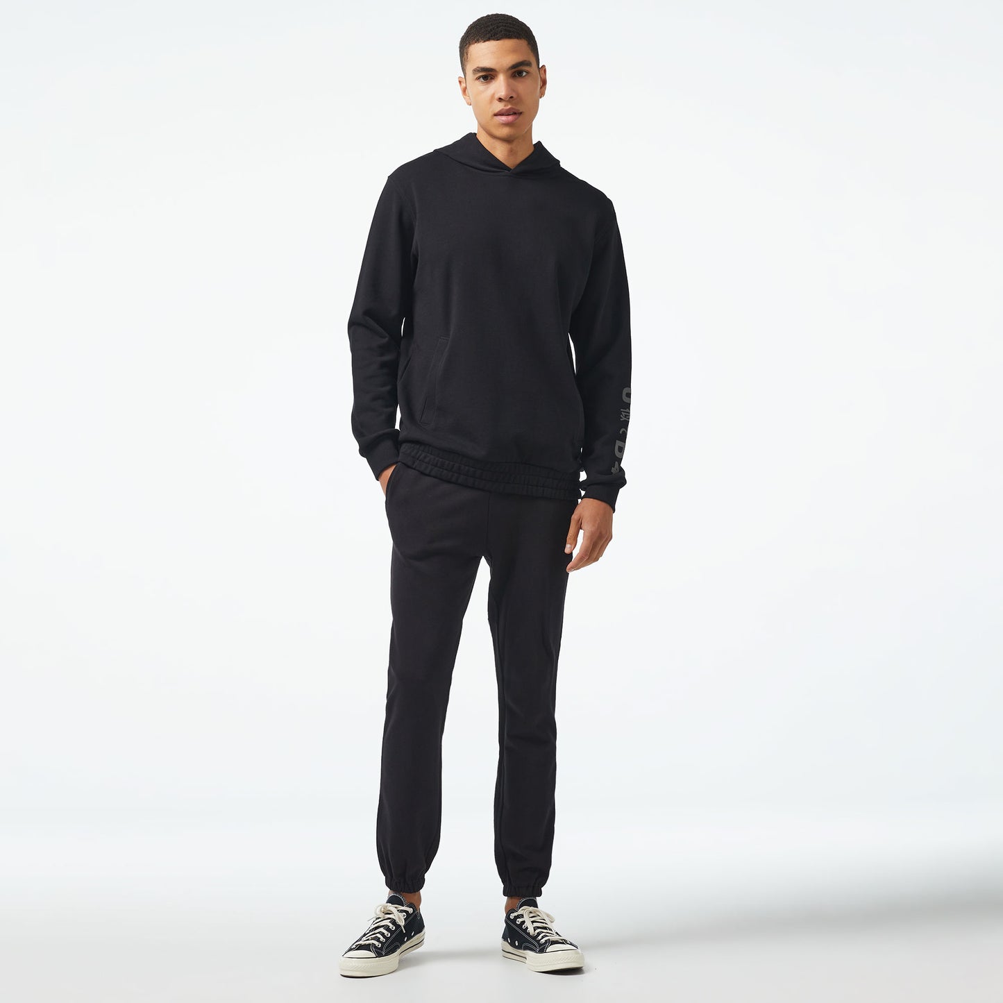 United4 Jpn Erkek Siyah Hoodie