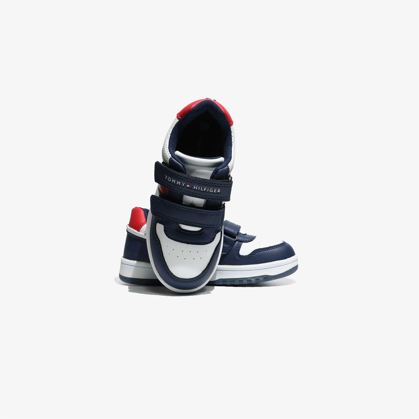 Tommy Hilfiger Flag And Hook Loop Bebek Lacivert Spor Ayakkabı
