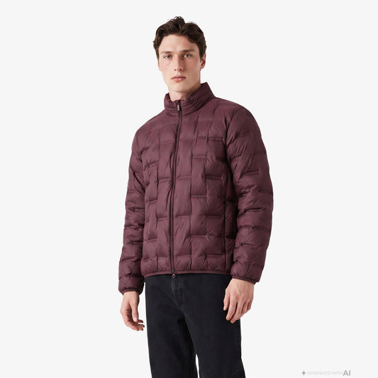 Lacoste Regular Fit Erkek Bordo Mont