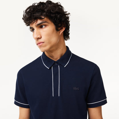 Lacoste Paris Erkek Regular Fit Organik Pamuk Lacivert Polo