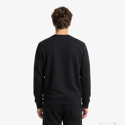 Champion Crewneck Erkek Siyah Sweatshirt