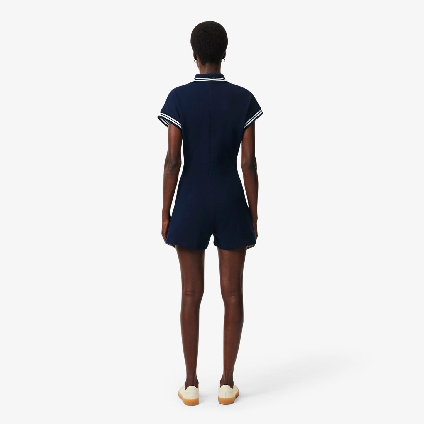Lacoste Slim Fit Kadın Lacivert Polo