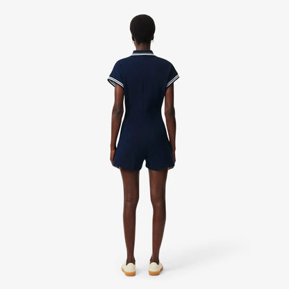 Lacoste Slim Fit Kadın Lacivert Polo