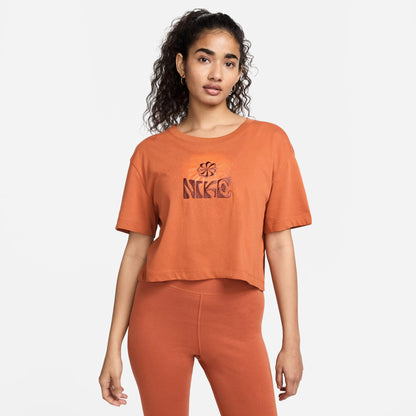 Nike Sportswear Kadın Turuncu T-shirt