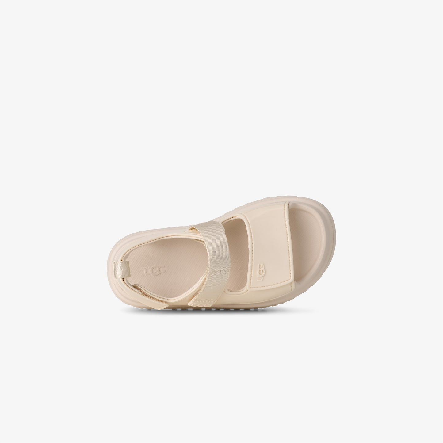 Ugg Goldenglow Glossy Sparkles Çocuk Krem Sandalet