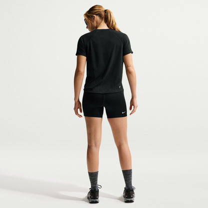 Nike Dri-fıt High-waisted 4 Trail Kadın Siyah Koşu Şort