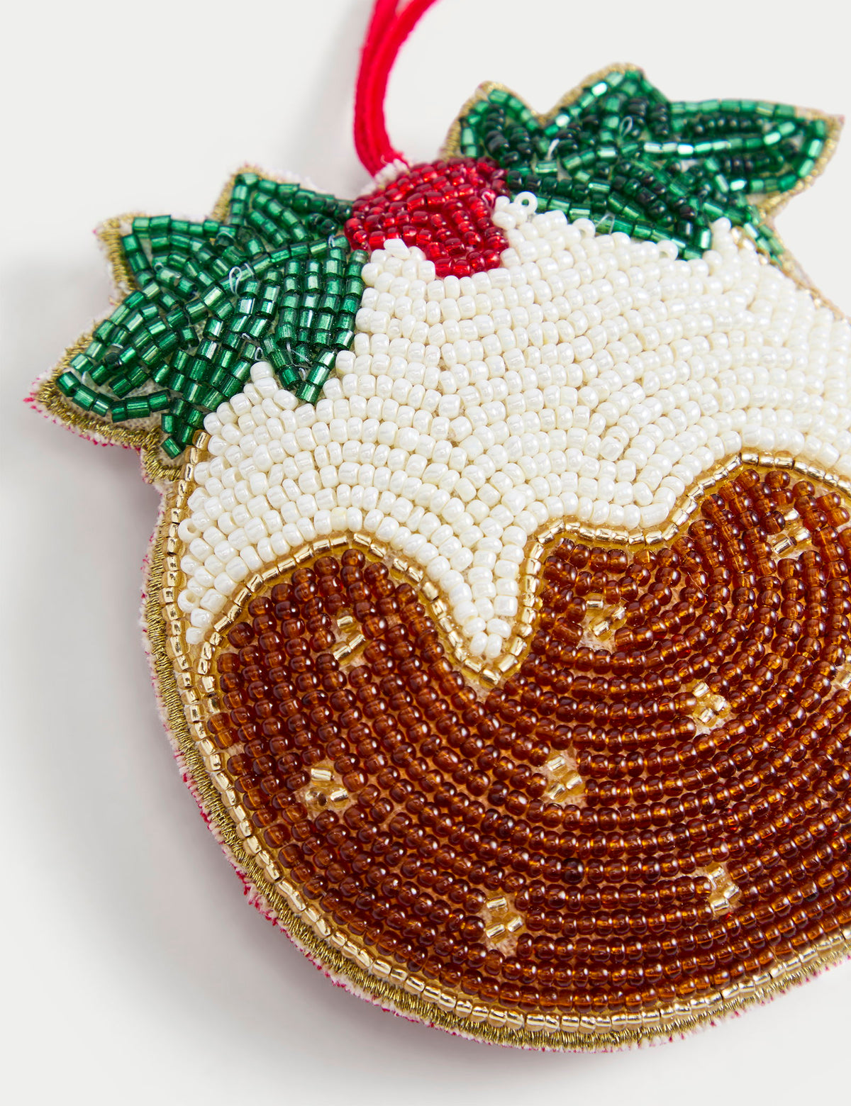 Boncuklu Noel Temalı Dekorasyon Yılbaşı Süsü