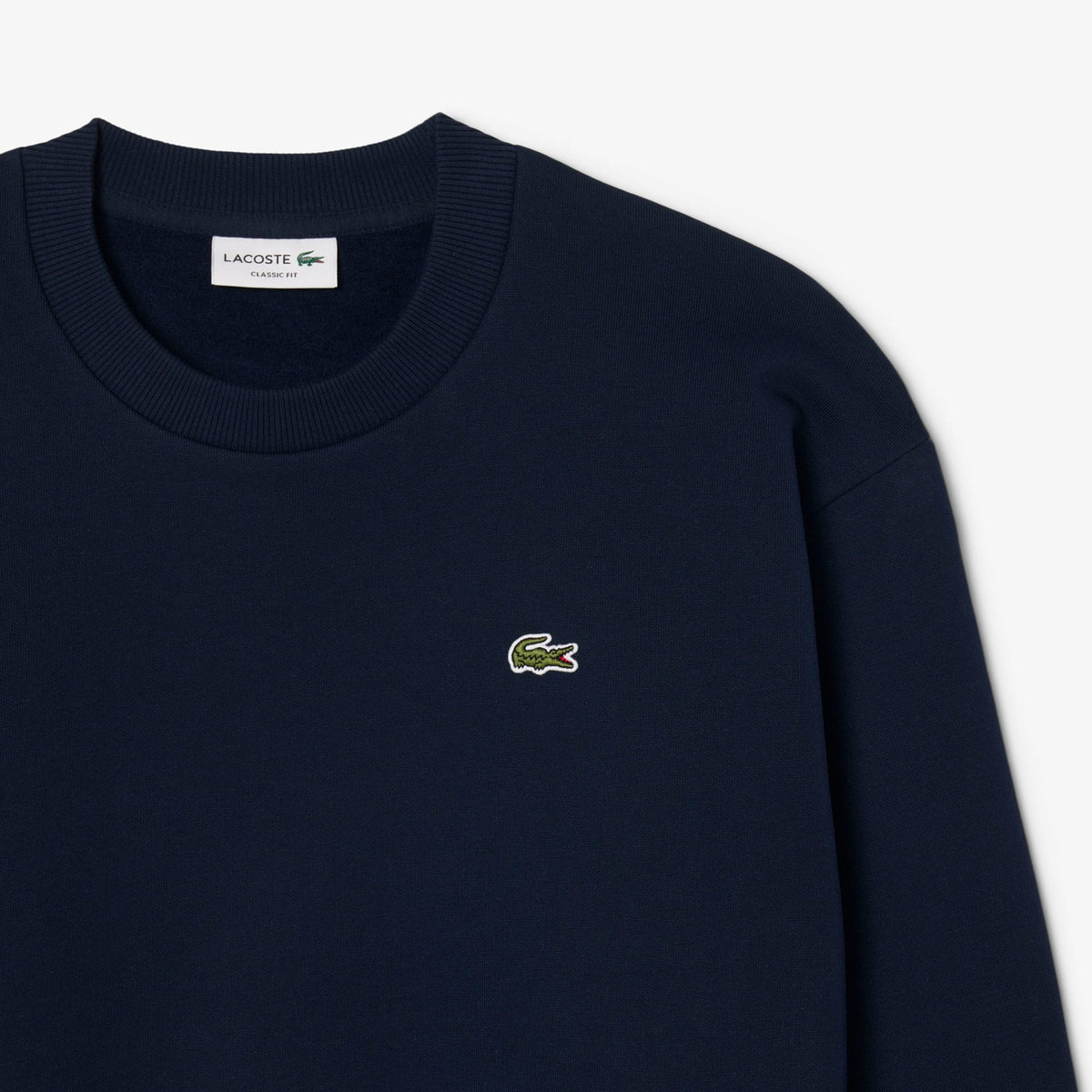 Lacoste Classic Fit Erkek Lacivert Sweatshirt
