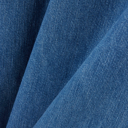 Lacoste Kadın Oversize Fit Kısa Kollu Polo Yaka Denim Mavi Elbise