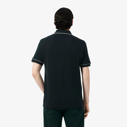 Lacoste Erkek Regular Fit Organik Pamuk Koyu Yeşil Paris Polo
