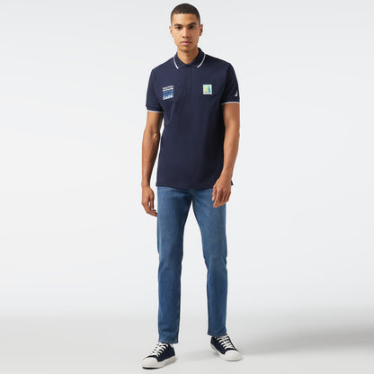 Nautica Erkek Lacivert Classic Fit Polo Yaka T-shirt