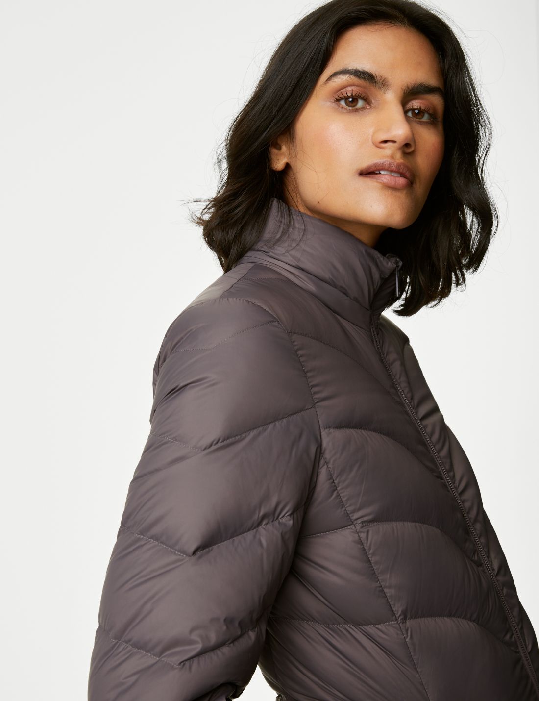 Feather&down Stormwear™ Kapüşonlu Puffer Şişme Mont