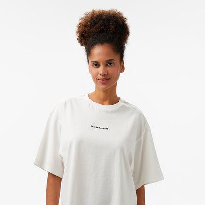 Les Benjamins Kadın Beyaz T-shirt
