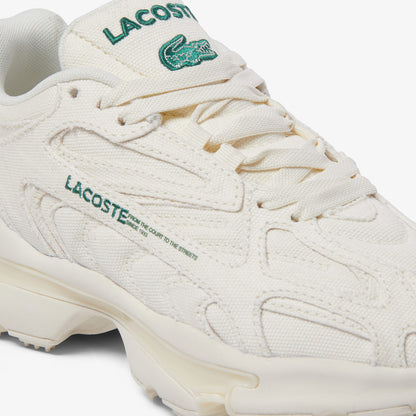 Lacoste L-spin Deluxe Kadın Bej Sneaker