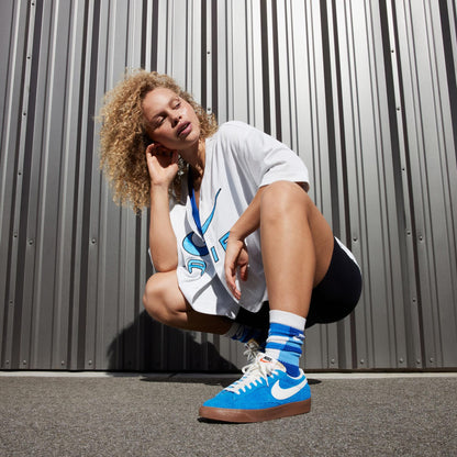 Nike Blazer Low 77 Vintage Kadın Mavi Sneaker