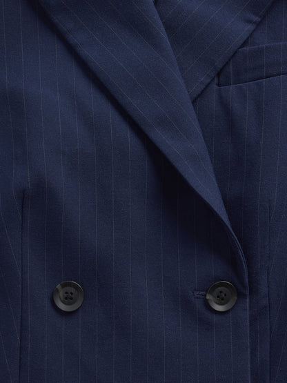Lacivert Gapstudio Çift Düğmeli Tailored Palto