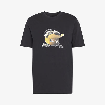 Adidas Popcorn Erkek Siyah T-shirt