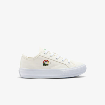 Lacoste Backcourt Çocuk Krem Spor Ayakkabı