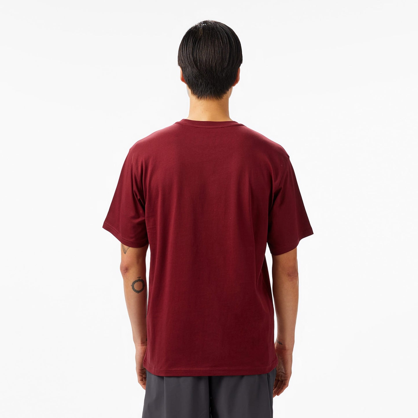 Les Benjamins Erkek Bordo T-shirt