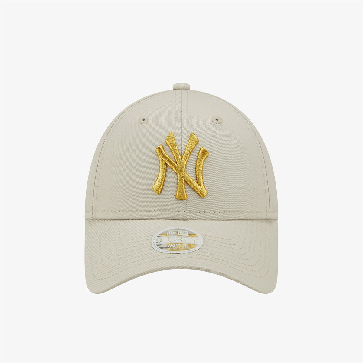 New Era Metallic Logo 9forty Neyyan Bej Şapka