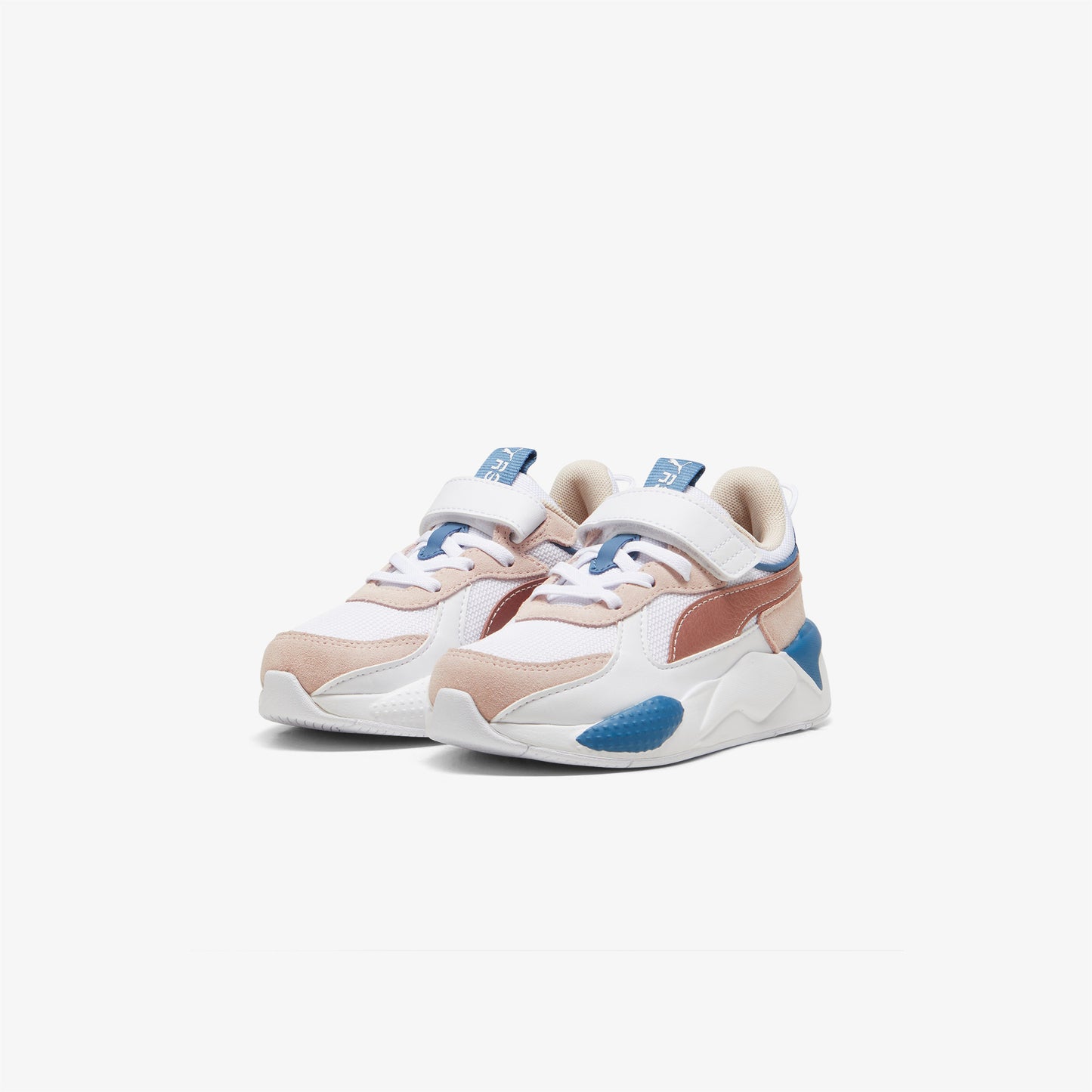 Puma Rs-x Metallic Ac+ Ps Çocuk Beyaz/pembe Spor Ayakkabı