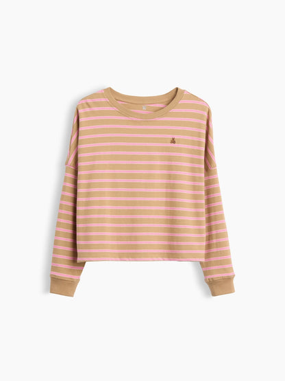 Bej Heavyweight Oversized T-shirt