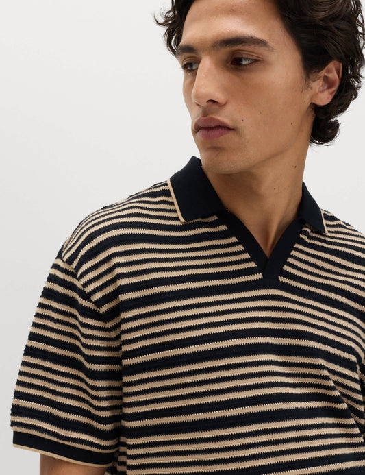 Pamuk Karışımlı Polo Yaka T-shirt