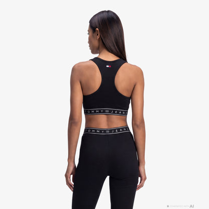 Tommy Hilfiger D3 Kadın Siyah Spor Sütyeni