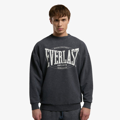 Everlast Authentic Boxing Oversize Siyah Erkek Sweatshirt