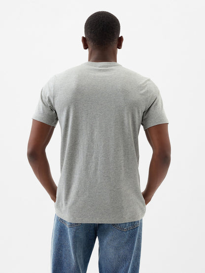 Gri Everyday Soft Gap Logo T-shirt