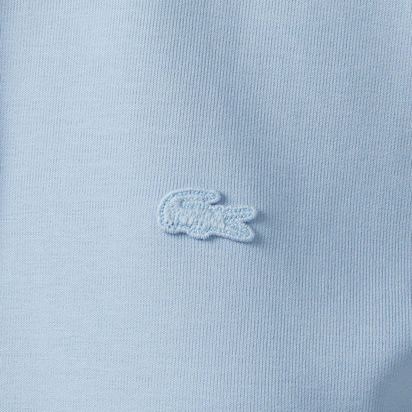 Lacoste Kadın Loose Fit Dik Yaka Mavi Sweatshirt